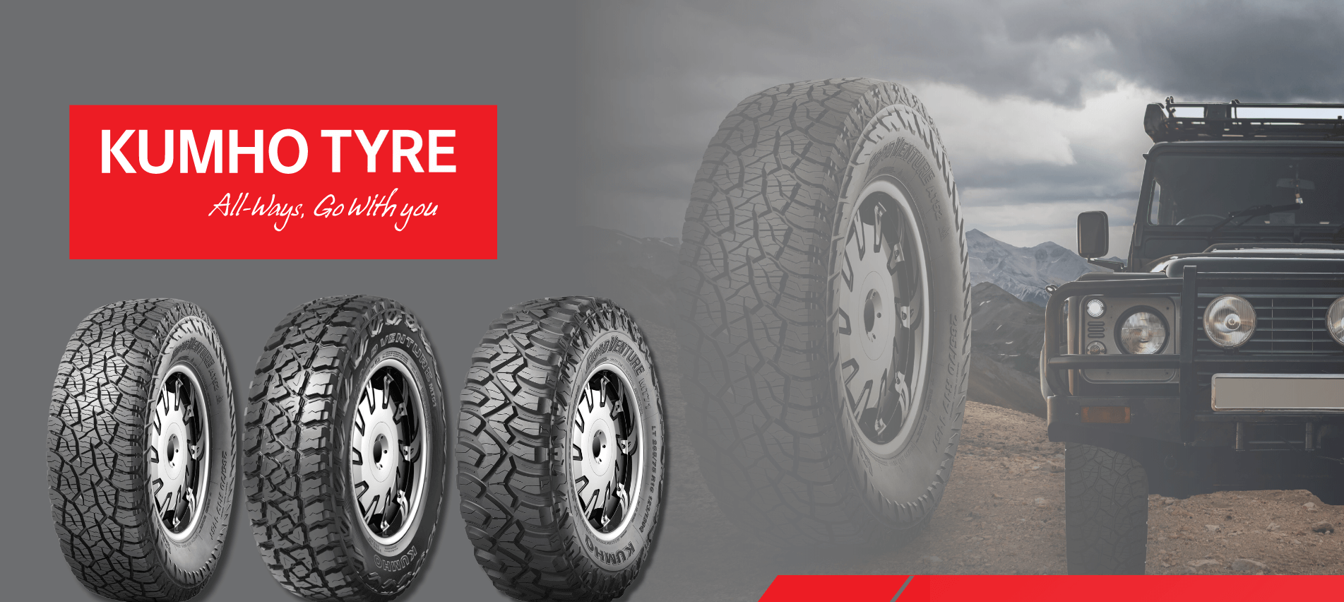 Kumho Tyres Banner